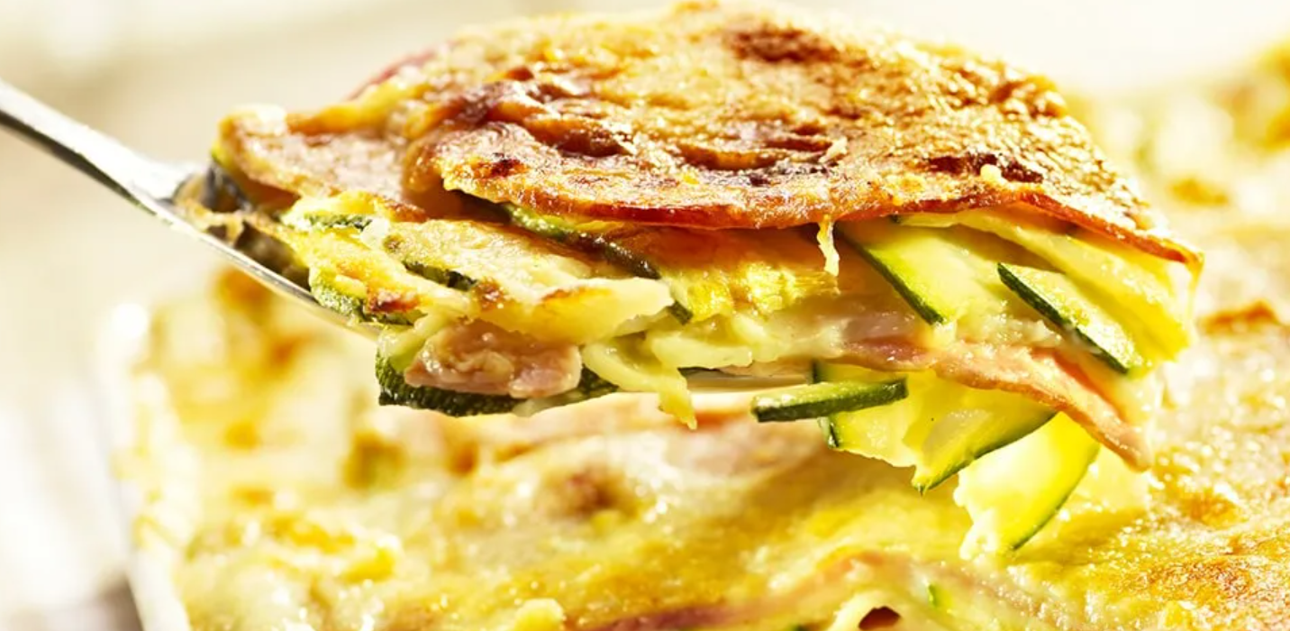 lasagne zucchine mortadella