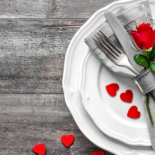 Menu di San Valentino, la cena romantica light
