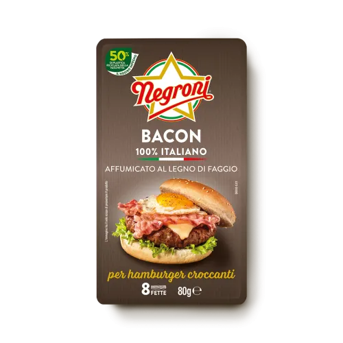 Confezione di Bacon a fette Negroni