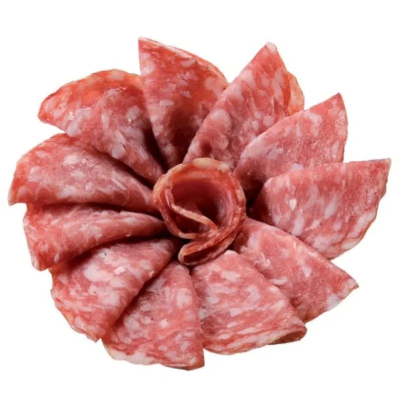 Salame disposto a fiore