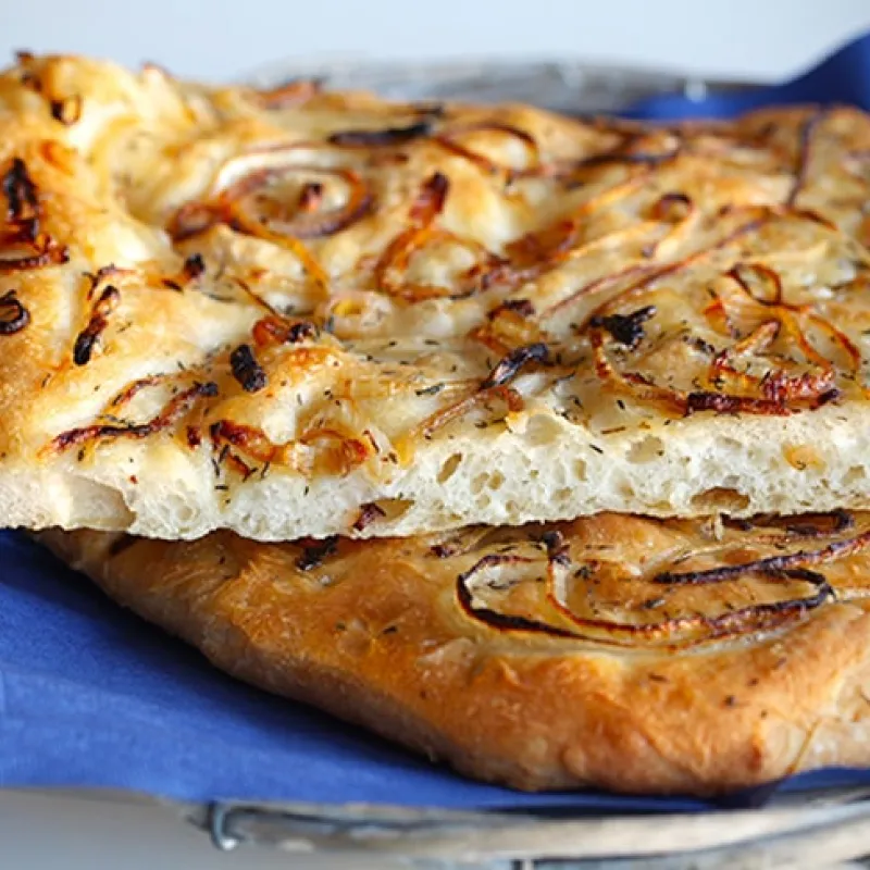 Focaccia alle cipolle 